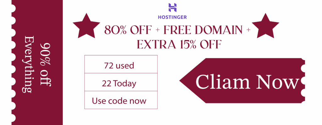 Hostinger Coupon Code