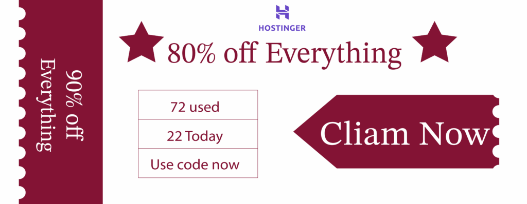 Hostinger Coupon Code